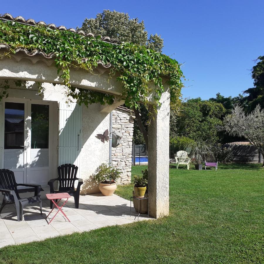 Chambres D'Hotes & Jacuzzi - A L'Ombre Des Amandiers Saint-Martin-dʼArdèche Zewnętrze zdjęcie