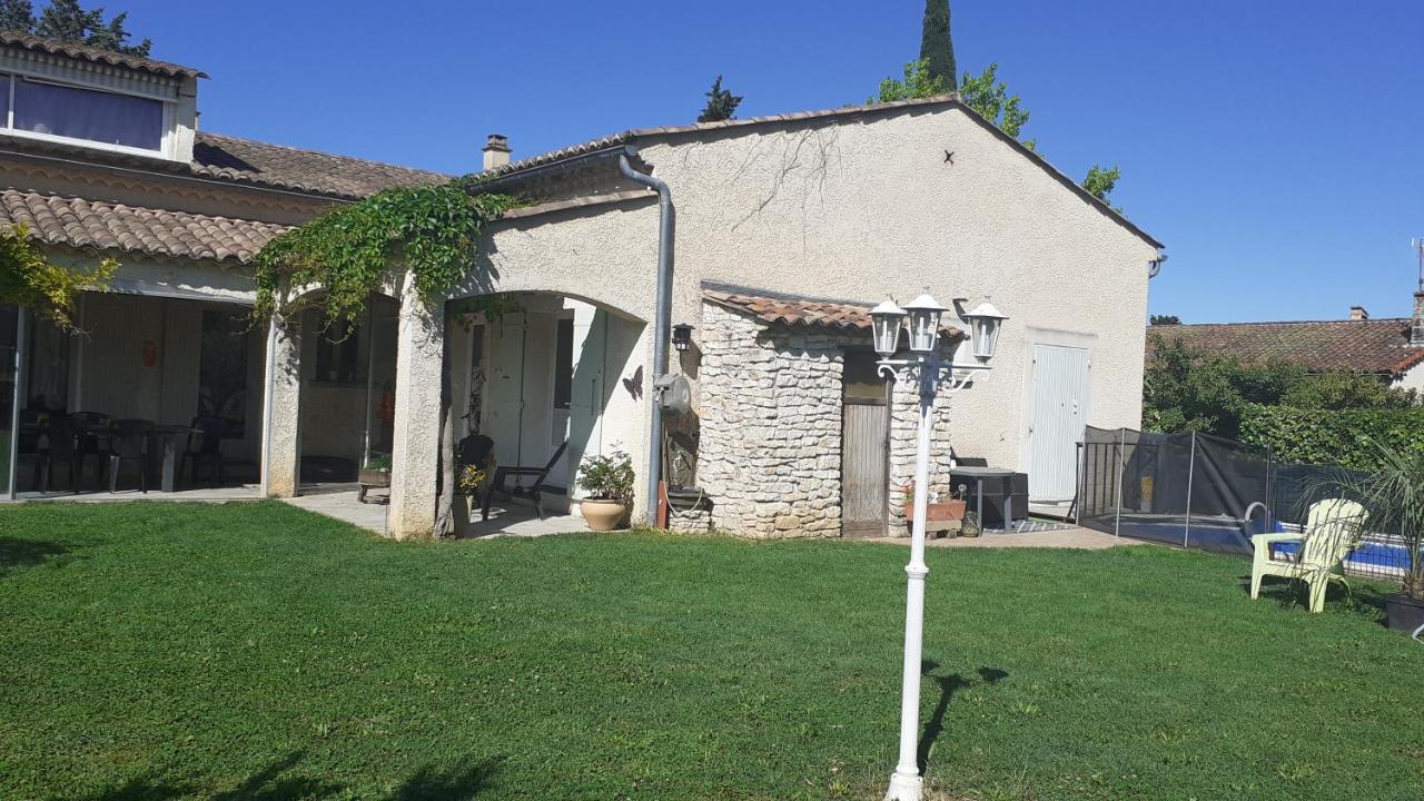 Chambres D'Hotes & Jacuzzi - A L'Ombre Des Amandiers Saint-Martin-dʼArdèche Zewnętrze zdjęcie